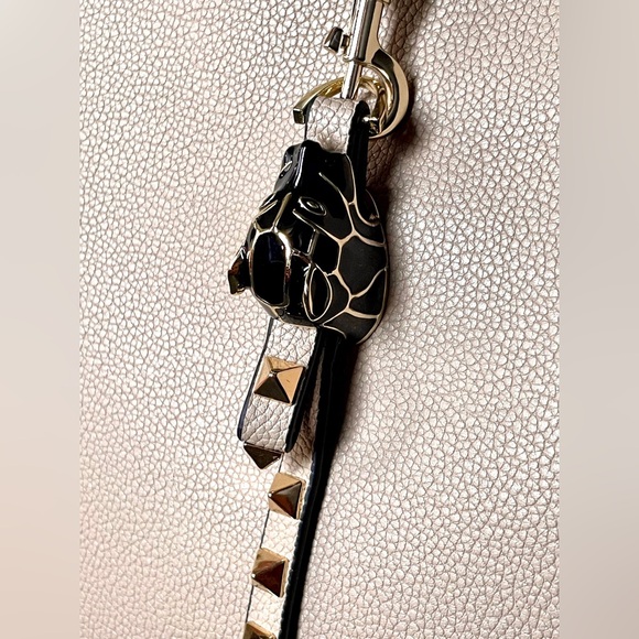 Genuine Leather Rivet Shoulder Bag - Picture 11 of 11